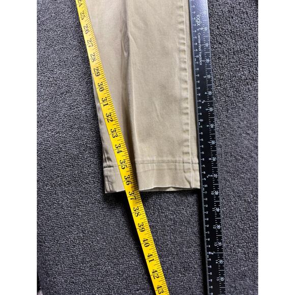 Pilcro and the Letterpress Hyphen Ankle Pants Womens Size 29 Olive Green Stretch - Picture 8 of 8